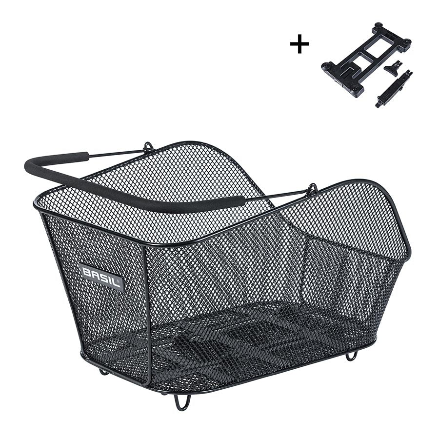 BASKET, REAR, BLACK