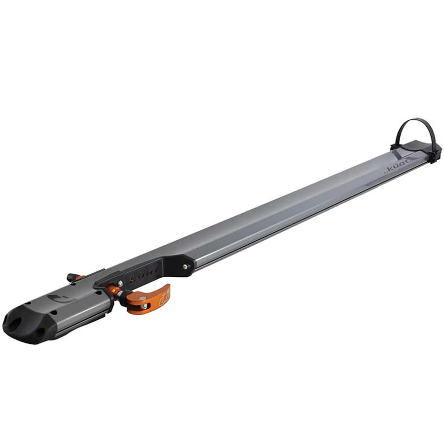 FORK MOUNTED BIKE RACK, FITS MOST RACKS AND FACTORY BARS, GUN METAL GREY