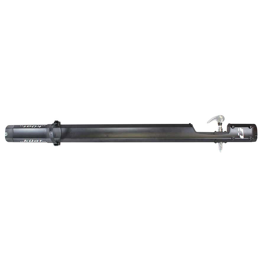 FORK MOUNTED BIKE RACK, FITS MOST RACKS AND FACTORY BARS, BLACK POLISHED CHROME