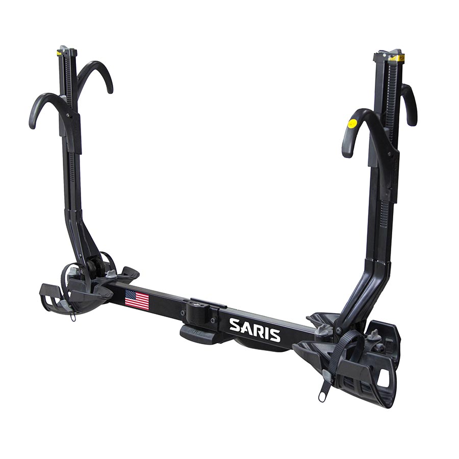 HITCH MOUNT RACK, 1-1/4'' AND 2'', BIKES: 2, MAX WEIGHT PER BIKE: 60 LB
