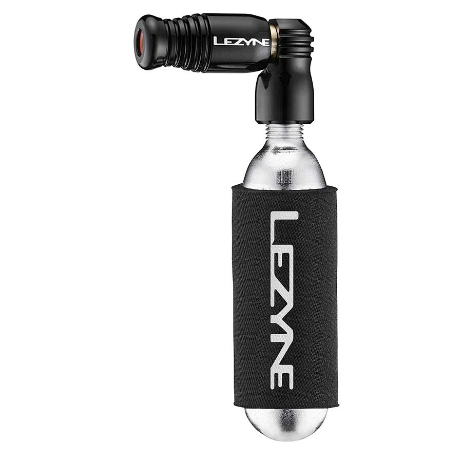 CO2 INFLATOR, THREADED, PRESTA, BLACK, 1X16G