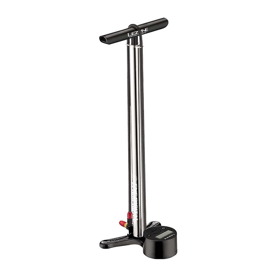 FLOOR PUMP, ABS-1 PRO CHUCK, 220PSI, SILVER