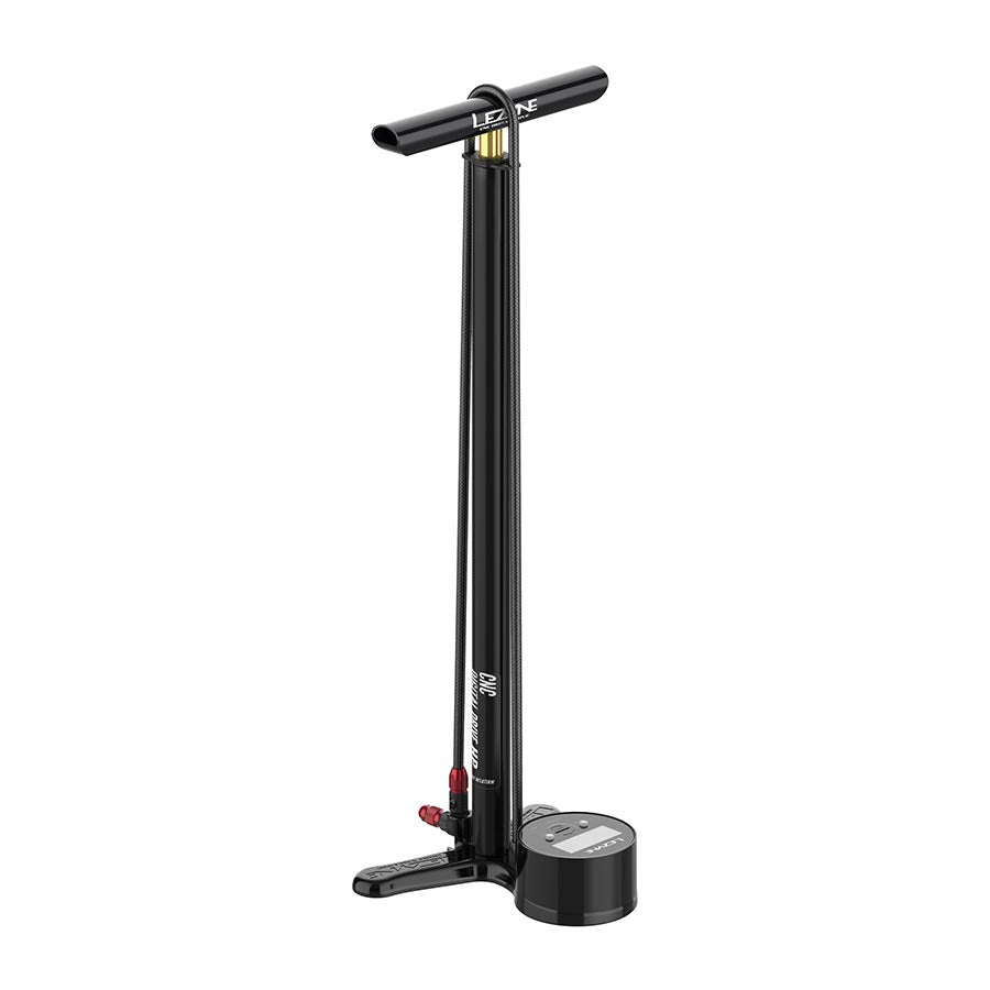 FLOOR PUMP, ABS-1 PRO CHUCK, 220PSI, BLACK