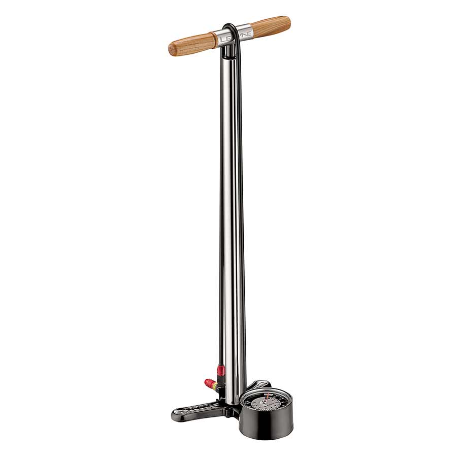FLOOR PUMP, ABS-1 PRO CHUCK, 220PSI, SILVER