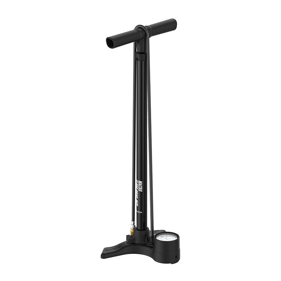 FLOOR PUMP, ABS FLIP CHUCK, 220PSI, BLACK