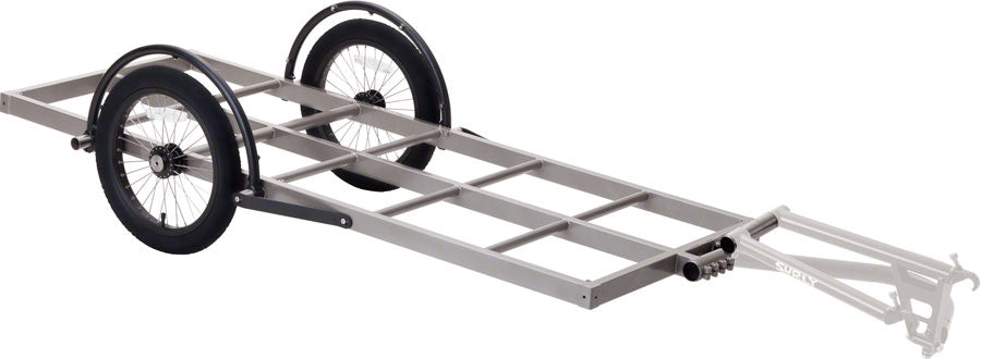 SURLY BILL TRAILER LONG BED 16" WHEELS GRAY