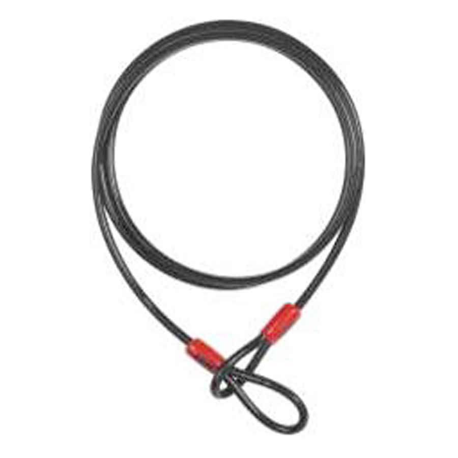 U-LOCK, KEY, 12MM, 14.0CM X 15.0CM, 5.5" X 5.9", SH34, GREEN; CABLE, 10MM, 120CM, 4'