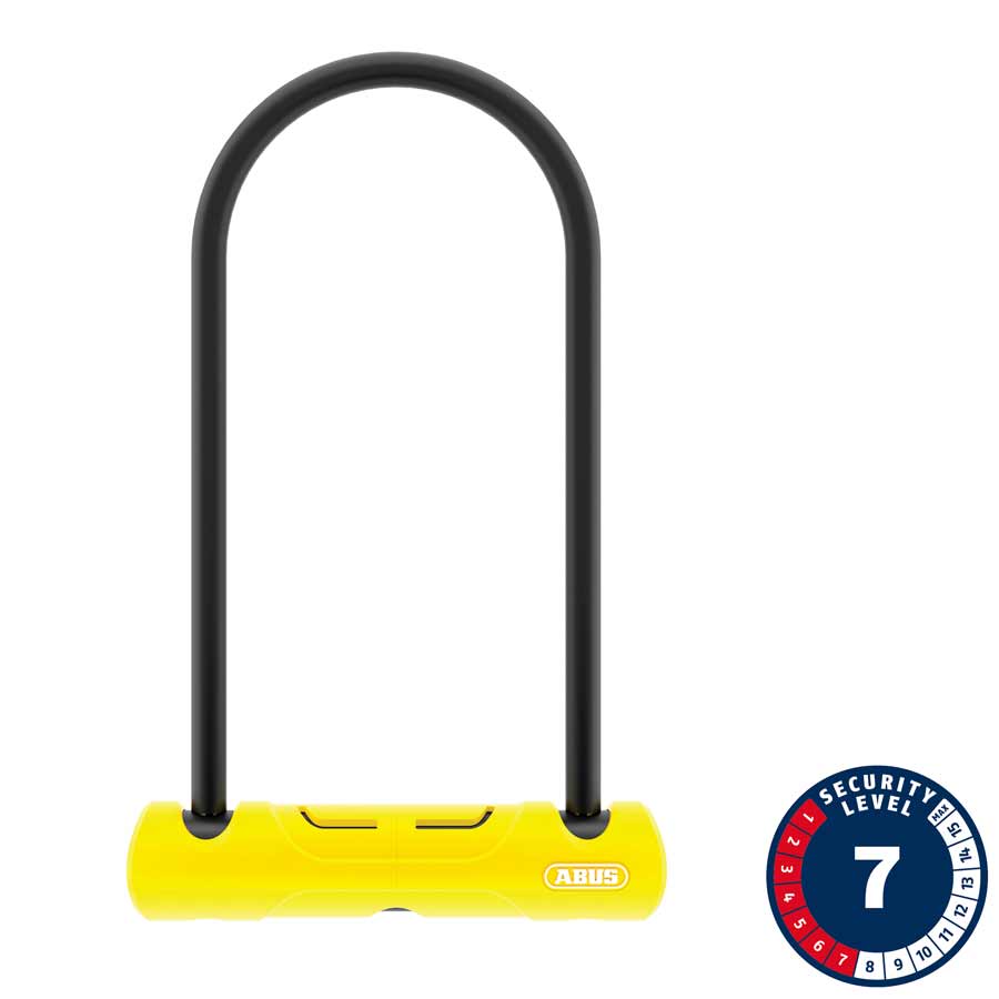 U-LOCK, KEY, 170X230MM, 6.7''X9'', THICKNESS IN MM: 10MM, YELLOW, STANDARD