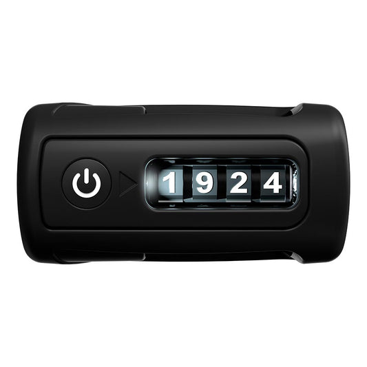 FOLDING LOCK, COMBINATION, 5MM, 90CM, 3', SH, BLACK