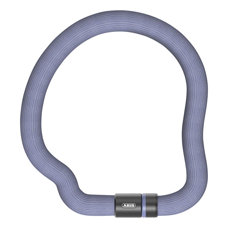 CHAIN LOCK, KEY, 6MM, 110CM, 3.6', GREY