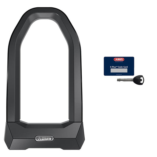 U-LOCK, KEY, 27MM, 16.5X23.0CM, 6.5''X9'', BLACK