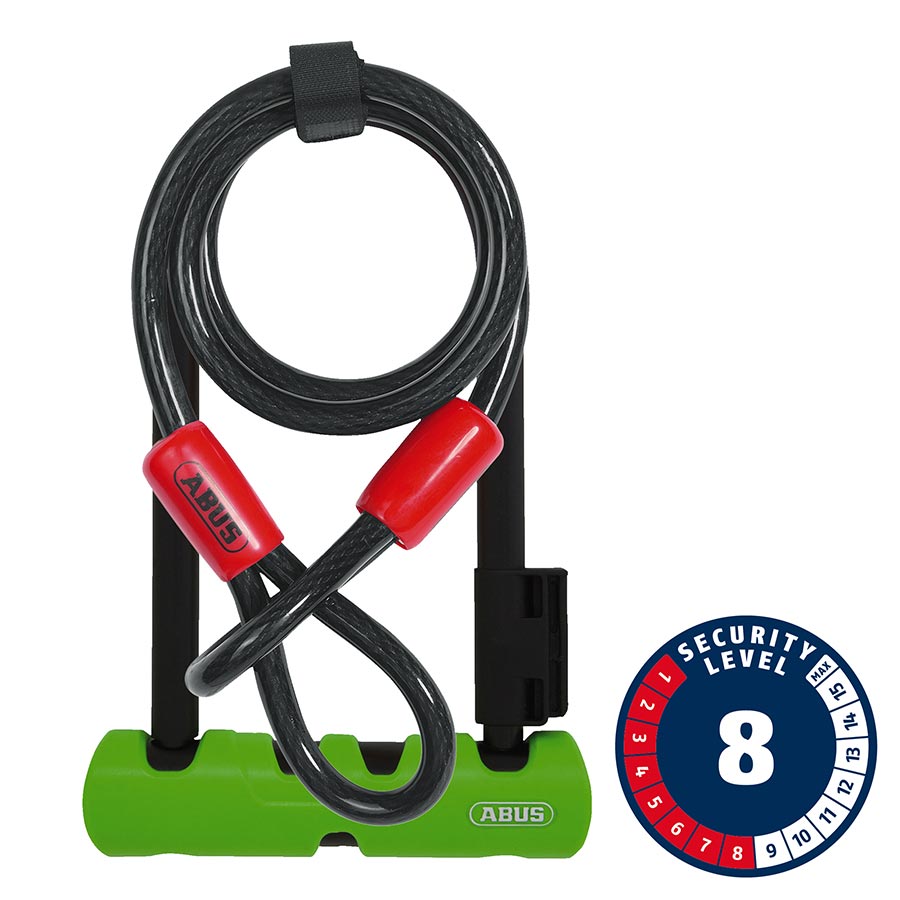 U-LOCK, KEY, 150X180MM, 5.9''X7'', THICKNESS IN MM: 12MM, GREEN