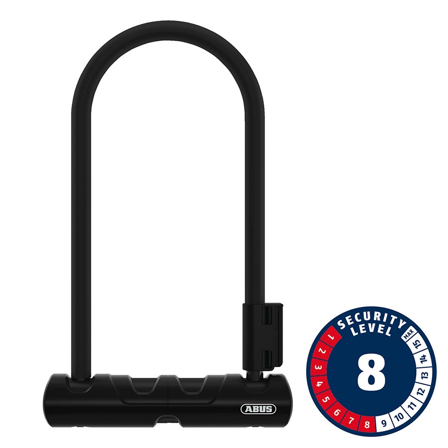 U-LOCK, KEY, 12MM, 150X180MM, 5.9''X7'', SH34, BLACK
