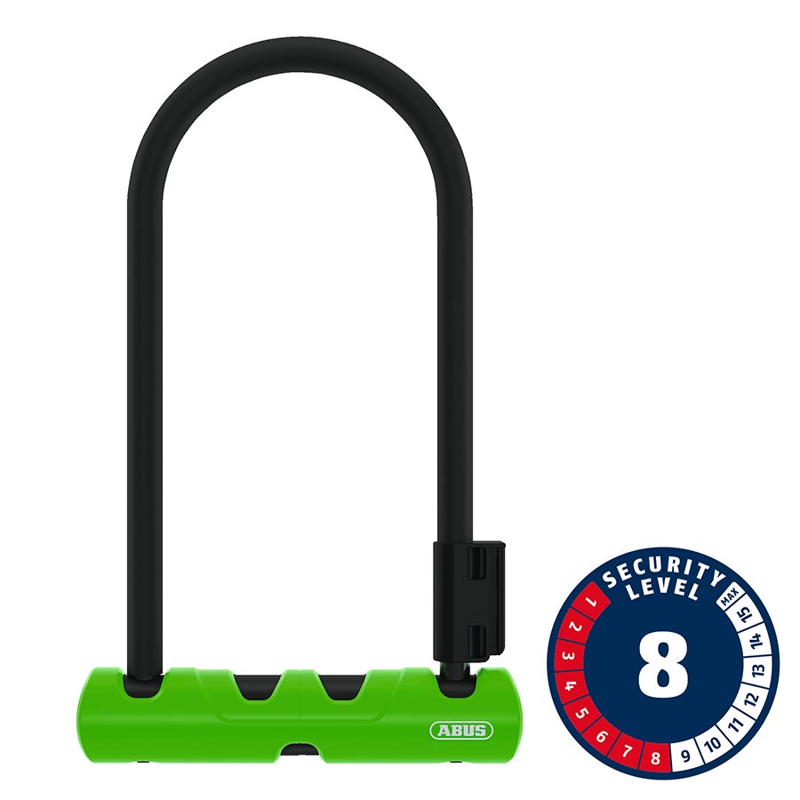 U-LOCK, KEY, 12MM, 150X180MM, 5.9''X7'', SH34, GREEN