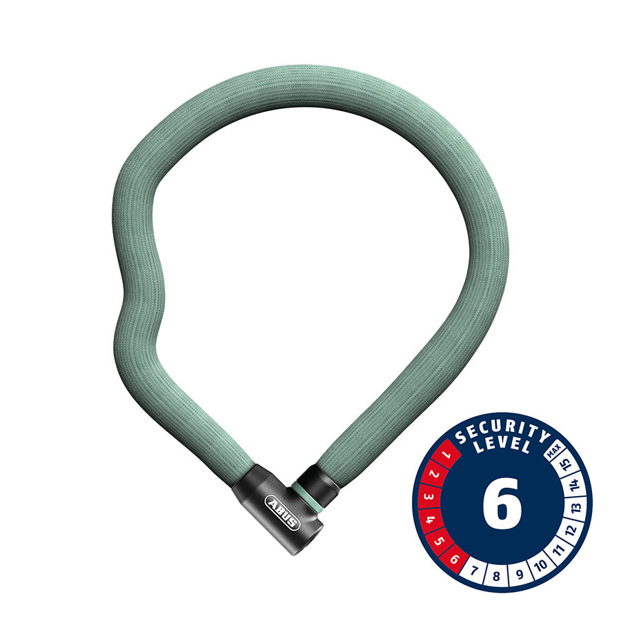 CHAIN LOCK, KEY, 4MM, 110CM, 3.6', MINT