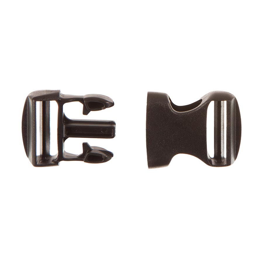 NYLON RELEASE BUCKLE - BLACK (BOXED PART)