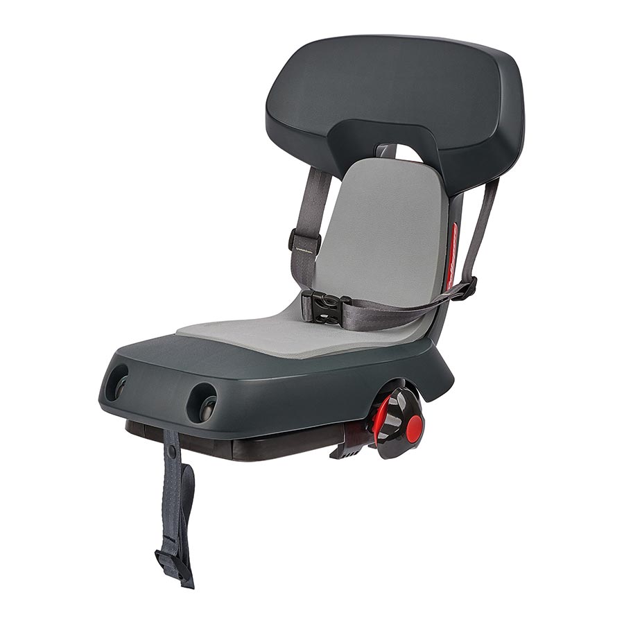 BABY SEAT, ON REAR RACK (NOT INCLUDED), DARK GREY/LIGHT GREY, GREY