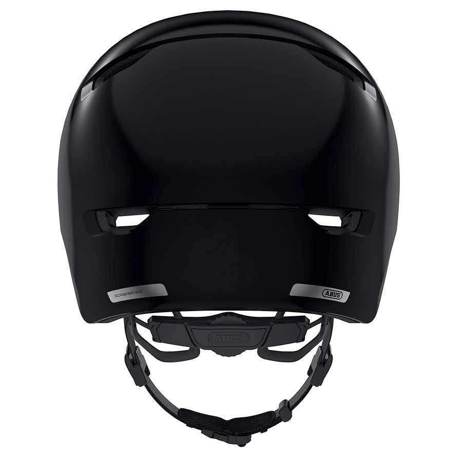 HELMET, SHINY BLACK, M, 54 - 58CM