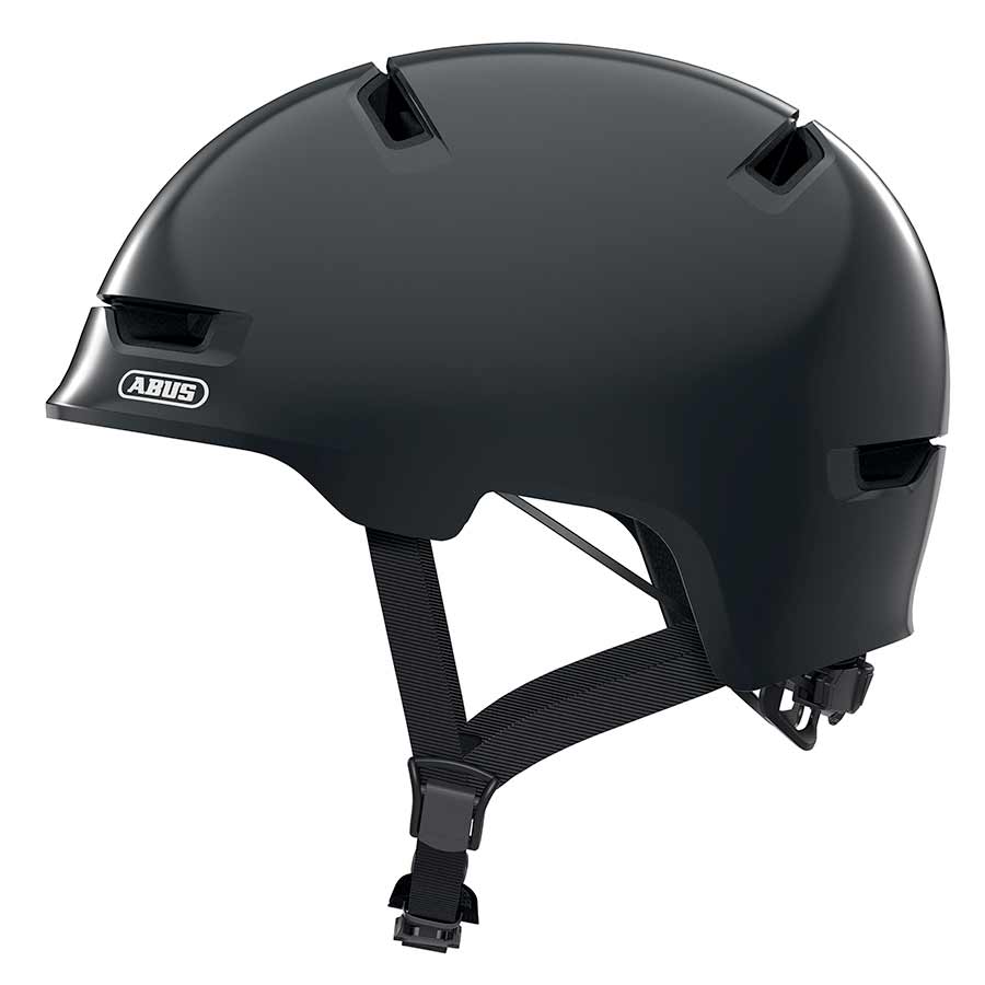 HELMET, SHINY GREY, S, 51 - 55CM