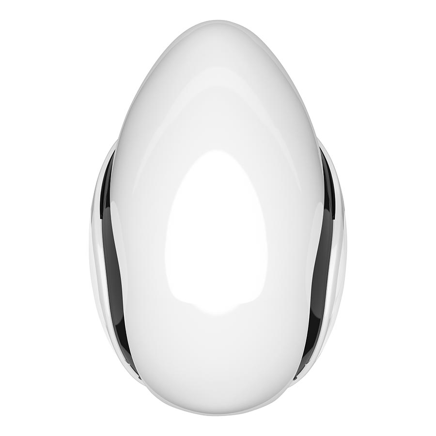 HELMET, M, SHINY WHITE