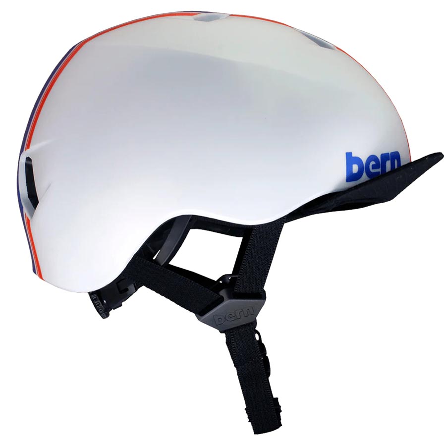 HELMET, XSS, 48 - 51.5CM, SATIN WHITE RACING STRIPE