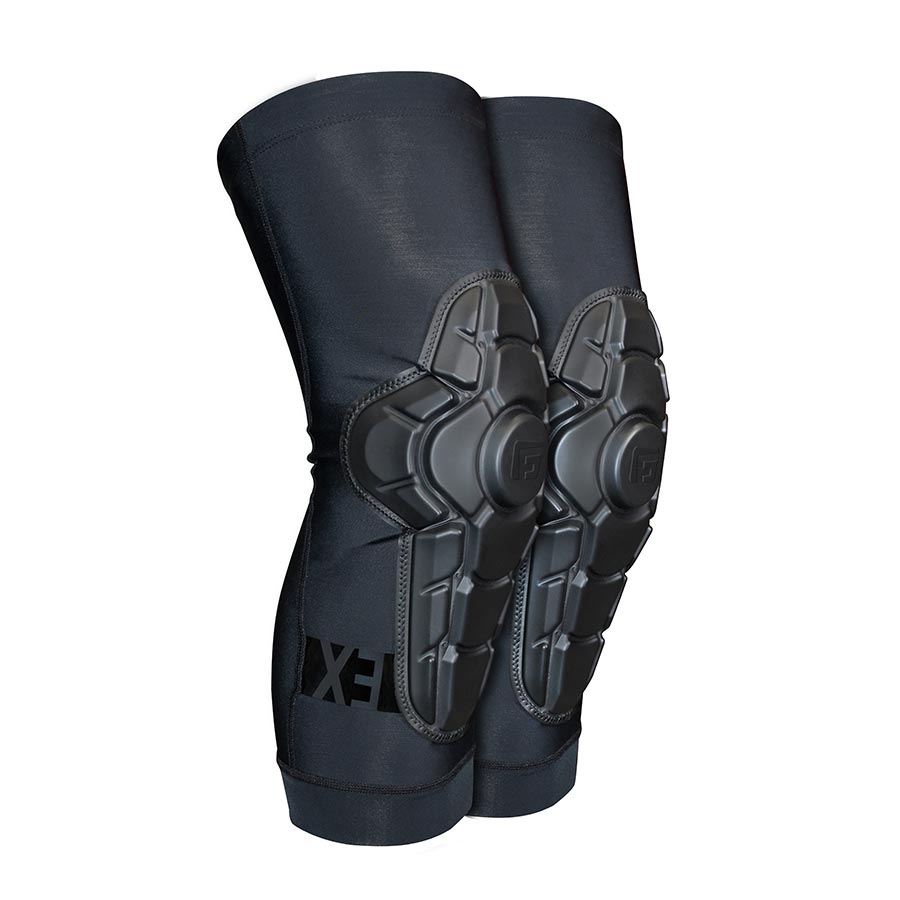 KNEE GUARD, MATTE BLACK, L, PAIR
