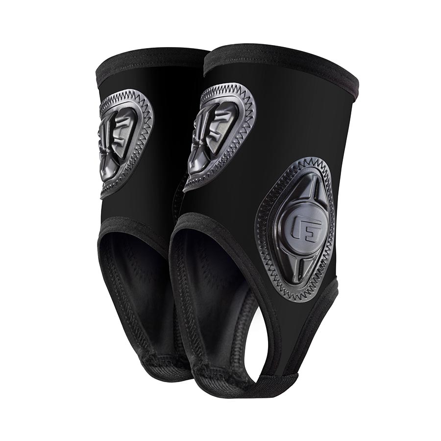 ANKLE GUARD, BLACK, U, PAIR