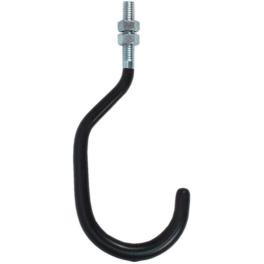 STORAGE HOOK, BLACK, THREADED 5/16'' X 1-3/4''