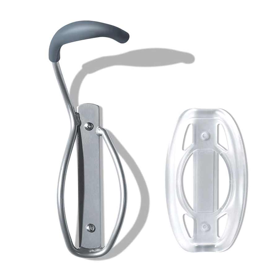 STORAGE HOOK, BIKES: 1, ON THE WALL, MAXIMUM LOAD 80 LB