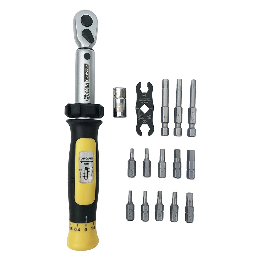 TORQUE WRENCH, 1/4'', 3-15 NM