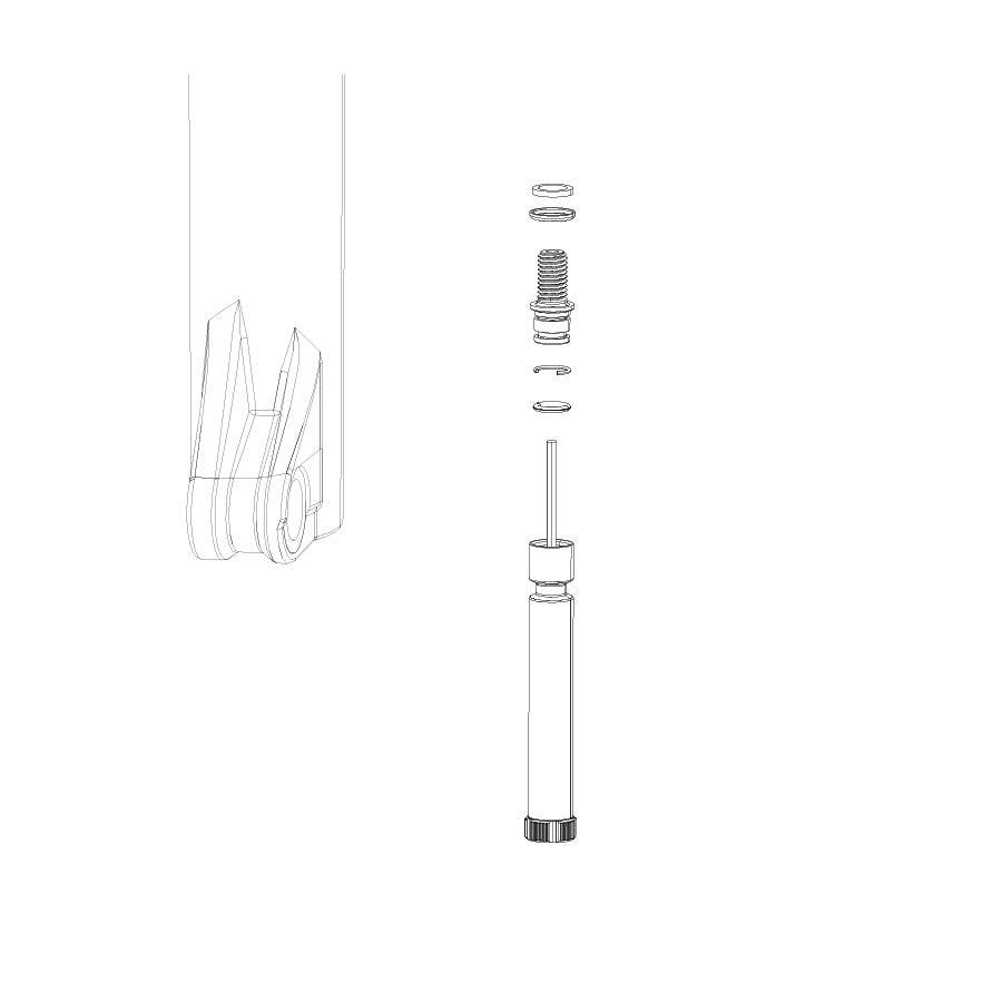11.4015.293.000 08 SID REB DMPR ADJ KNOB/SHAFT BOLT KIT