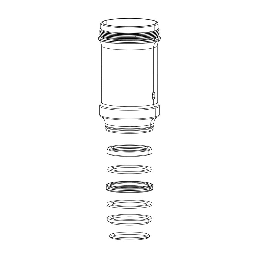 C1, D1 AIR CAN ASSEMBLY, 165X38 - MONARCH B1 (PLUS, RL, XX), C1 (R, RT, RT3), D1 (RT3)