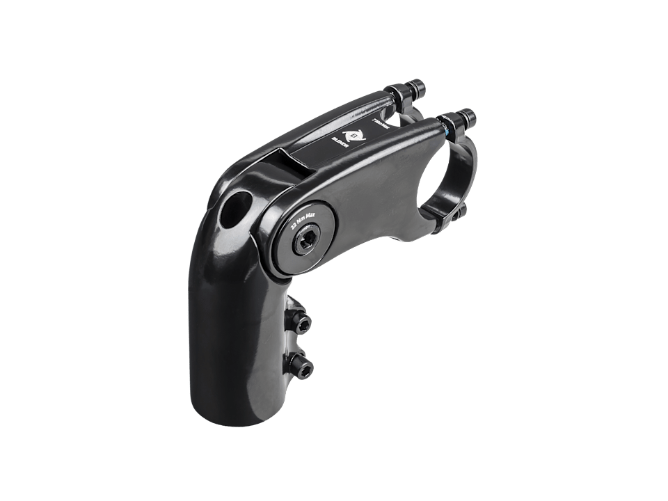 STEM BONTRAGER BLENDR ADJUSTABLE W/BOLT 31.8/85MM BLACK