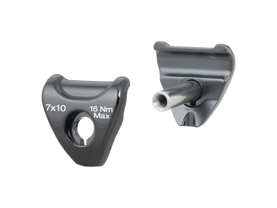 SEATPOST PART BONTRAGER EARS FOR OVERSIZED 7 X 10MM RAILS