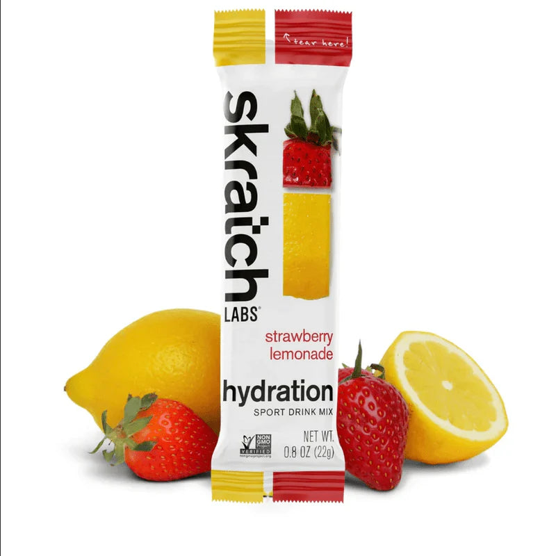 SKRATCH LABS - MELANGE DE BOISSON DHYDRATATION POUR SPORTS LIMONADE DE FRAISE 22 G