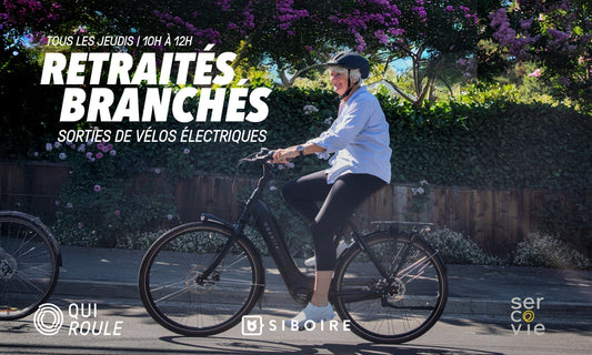 Retraités Branchés : roulez, socialisez, profitez de l’été à vélo!