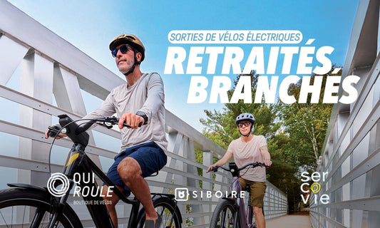 Retraités Branchés | Sorties guidées de vélos électriques à Sherbrooke