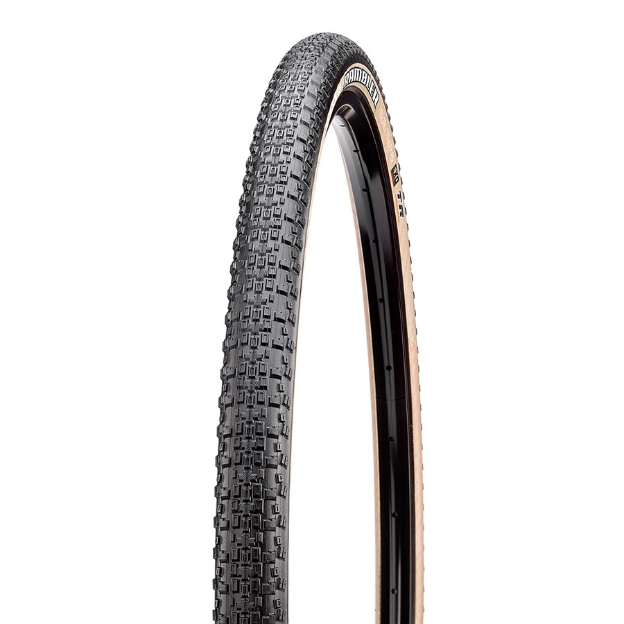 TIRE, 700X38C, FOLDING, TUBELESS READY, DUAL, EXO, 60TPI, TANWALL