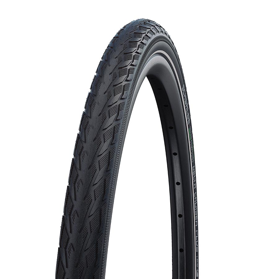 HYBRID TIRE, 700X28C, FOLDING, CLINCHER, GREENCOMPOUND, PUNCTUREGUARD, 50TPI, BLACK