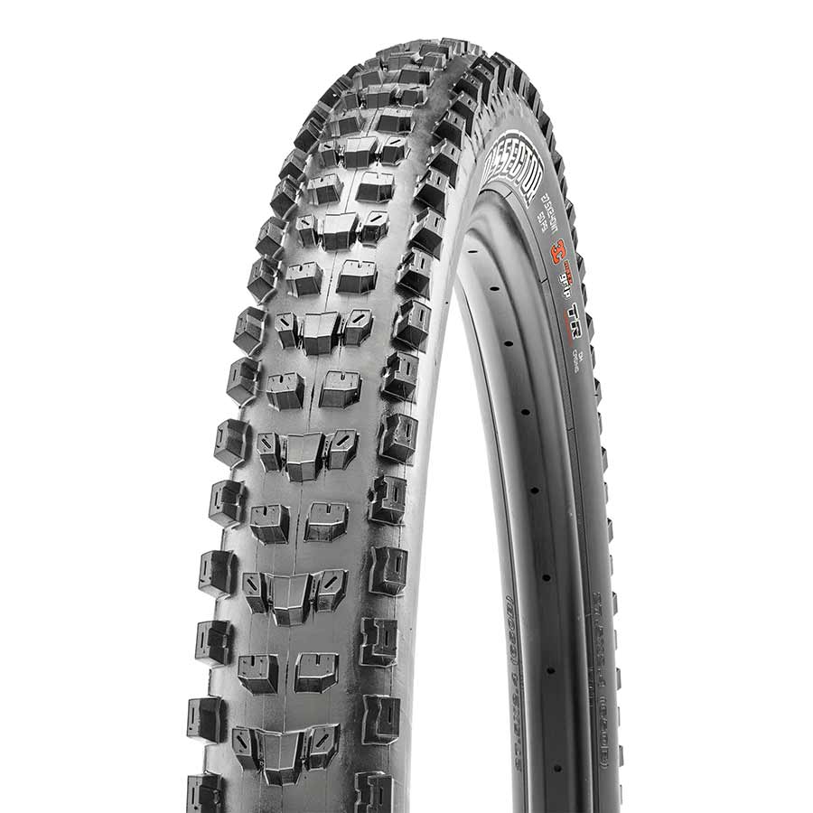 TIRE, 27.5''X2.40, FOLDING, TUBELESS READY, 3C MAXX GRIP, DOUBLE DOWN, WIDE TRAIL, 120TPI, BLACK