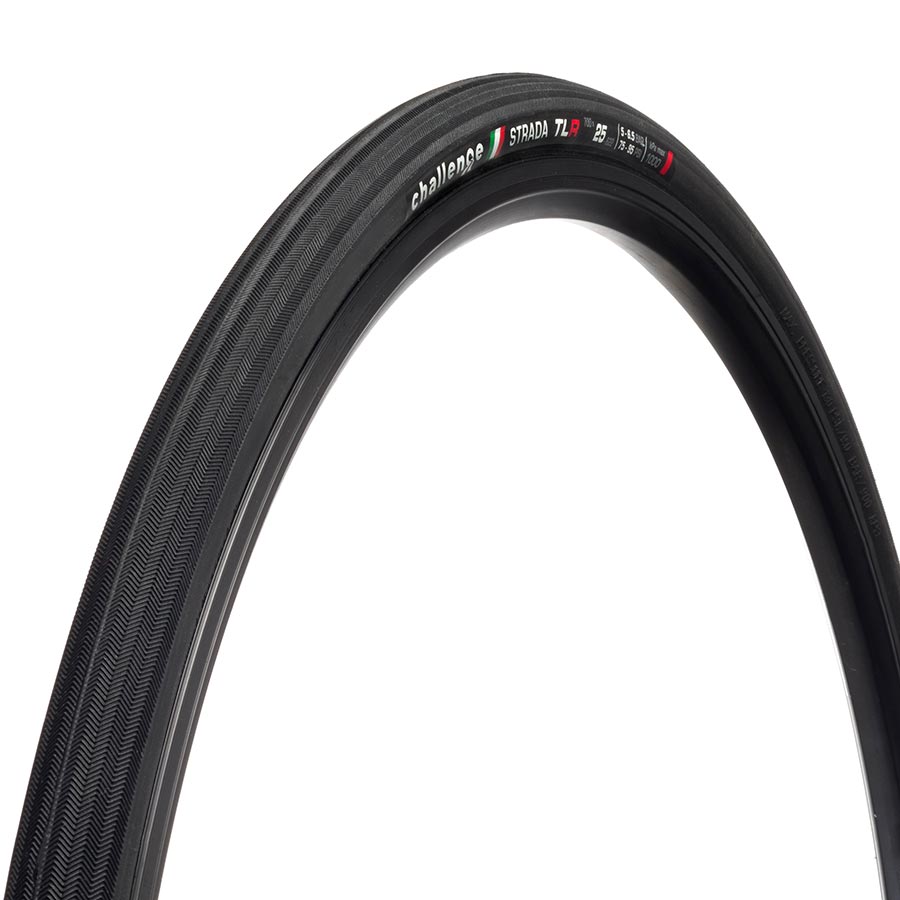 TIRE, 700X25C, FOLDING, TUBELESS READY, VULCANIZED, NYLON, 120TPI, BLACK