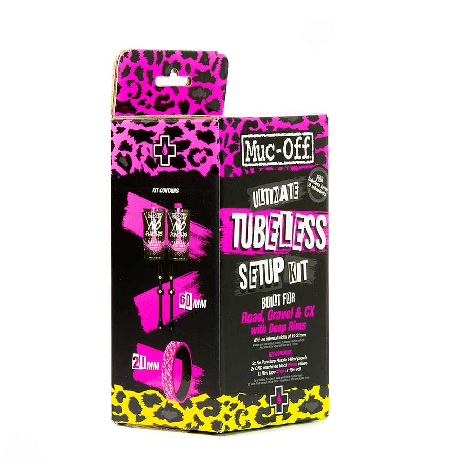 ULTIMATE TUBELESS SETUP KIT ROAD 60MM