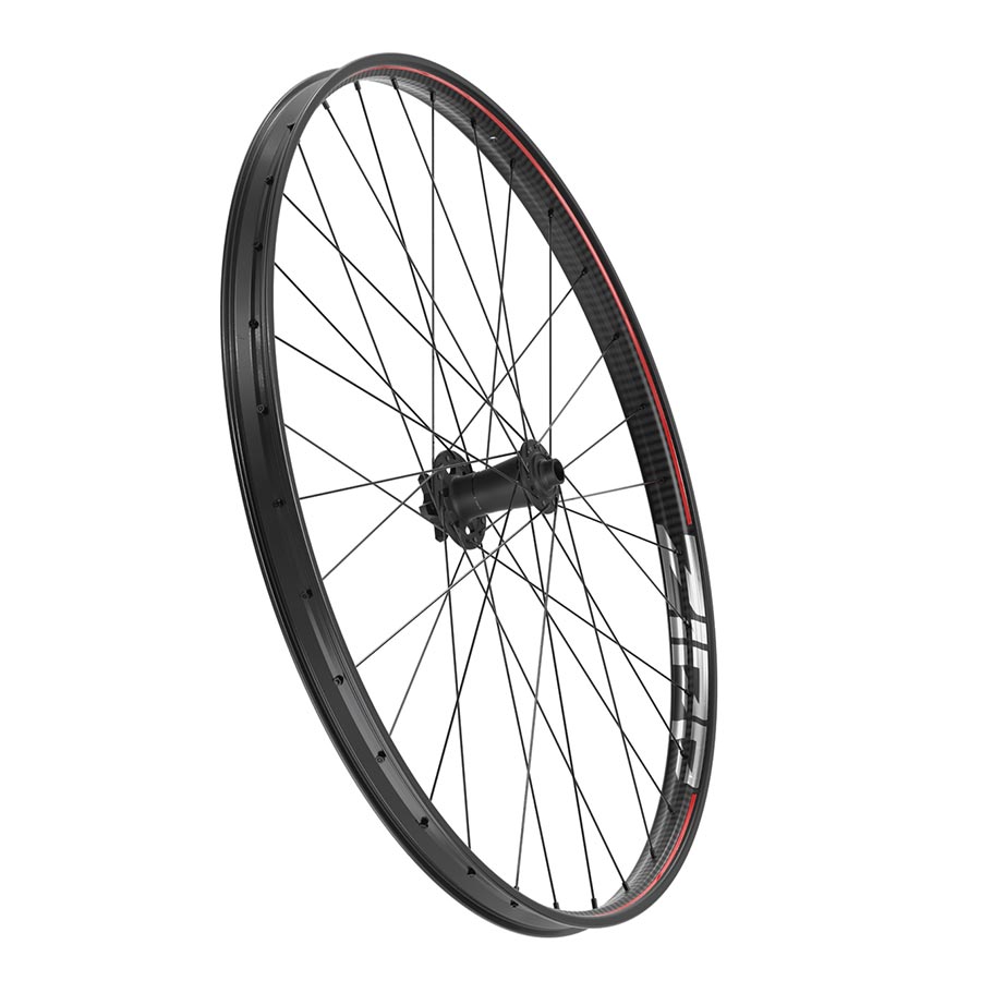 WHEEL, FRONT, 27.5'' / 584, HOLES: 32, 15MM TA, 110MM BOOST, DISC IS 6-BOLT, SLATE LOGO/STEALTH LINE