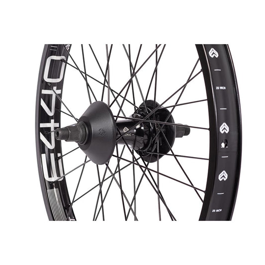 WHEEL, REAR, 20'' / 406, HOLES: 36, 14MM, 110MM, RIM, RIGHT SIDE DRIVE, BMX CASSETTE