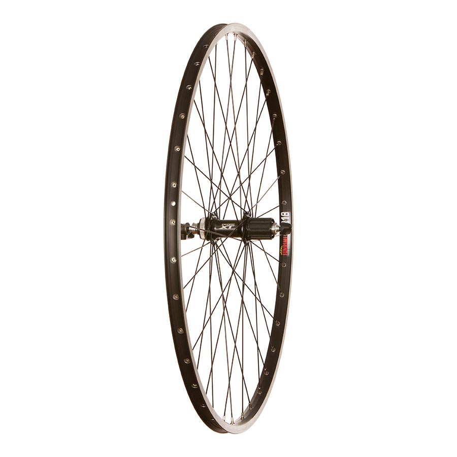 WHEEL, REAR, 700C / 622, HOLES: 36, QR, 135MM, RIM AND DISC CL, SHIMANO HG