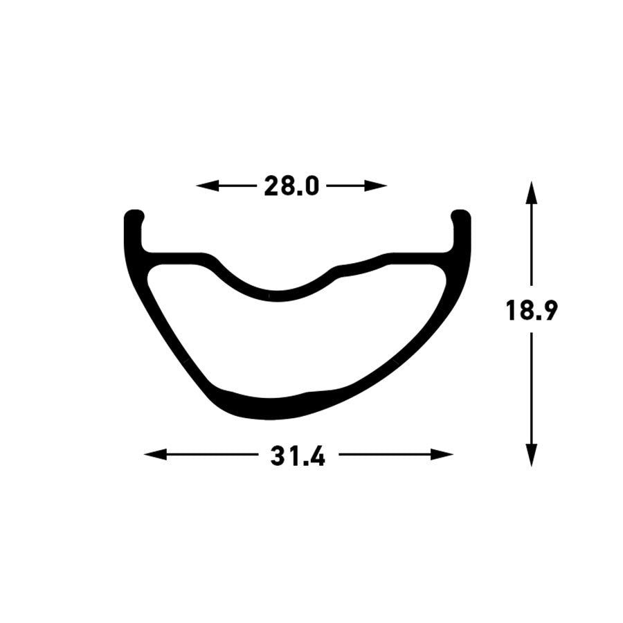 RIM, 29'', HOLES: 32, BLACK