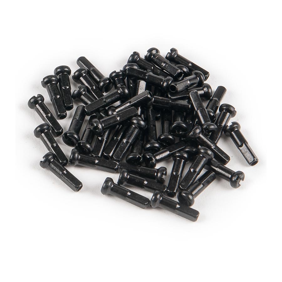 SPOKES, J-BEND, BLACK, LENGTH: 184, 40PCS