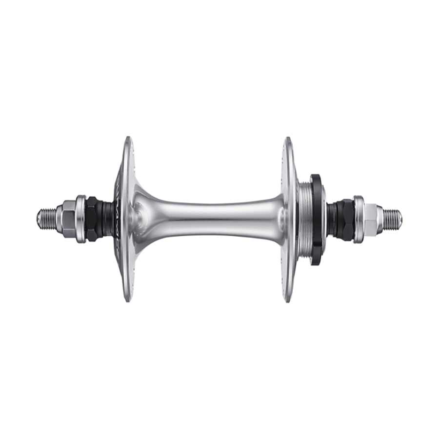 TRACK HUB, REAR, 28H, BOLT-ON, 120MM, SILVER