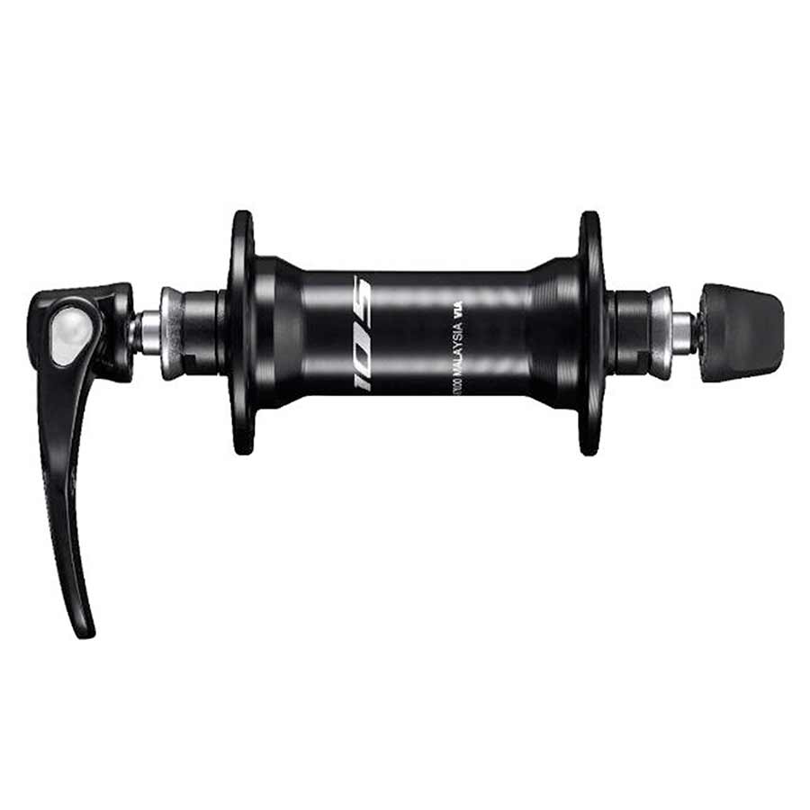 HUB, FRONT, 32H, QR, 100MM, SHIMANO ROAD 11, BLACK