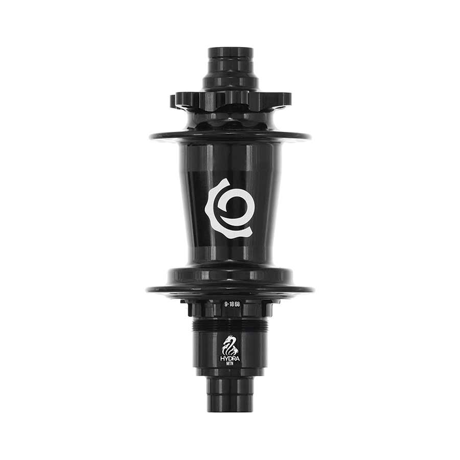 DISC HUB, REAR, 32H, 12MM TA, 148MM, SHIMANO MICRO SPLINE, BLACK